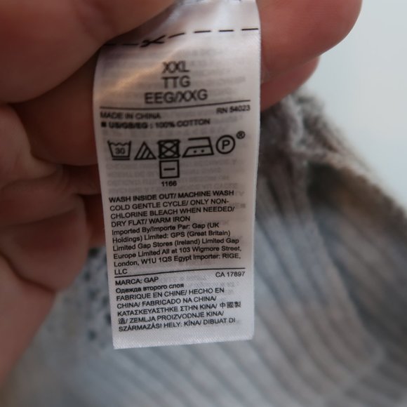 GAP for Good Womans XXL Grey Open Knit Cardigan - Picture 4 of 5